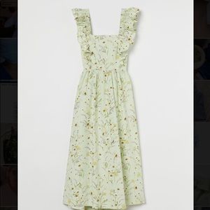 H&M  Poplin Midi Dress